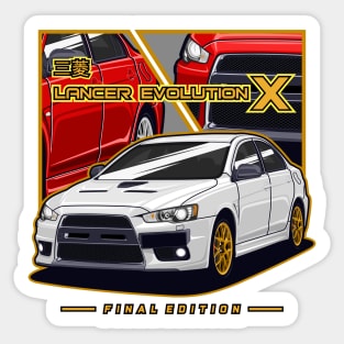 Lancer Evolution X Sticker